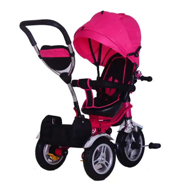 Triciclo para bebés 4 en 1, modelo nuevo de moda, regalo para niños, venta al por mayor, triciclo de pedal para niños