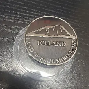 Aangepaste Munten Souvenir Dubbelzijdig Metaal Voor Ijsland Herdenkingsmunten Ierland Reismunten