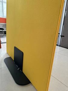 Paneles Acústicos Modernos Ecológicos con Diseño de Modelo 3D para Divisiones de Oficina, Biombos Insonorizantes Recubiertos de Tela - Product Image 4