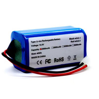 Baterai Li-ion 14.8V 2600mAh Baru untuk Xiaomi G1 MI Robot Vacuum-Mop Essential MJSTG1 Robot Vacuum Cleaner Paket Baterai 18650