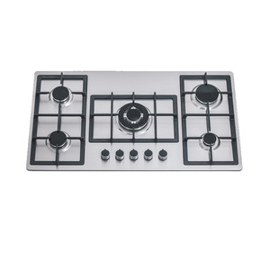 Built in Gas Hob Wholesale Price Gas Cooker 5 Burners Stainless Steel Kitchen Cabinet Customize With Your logo Gas Stove - Product Image 3