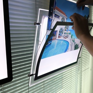 China Supplier LED Acrylic Panel Light Box High Brightness Magnetic <b>Poster</b> <b>Frame</b> Advertising Light Box Customized Color 3-Year - Product Image 4