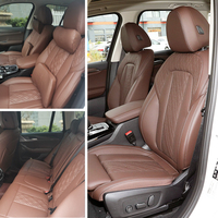Housses de siège sur mesure pour voiture, 5 places, en cuir, pour BMW X4 E46 E90 E60 F30 F10 E39 F20 G20 E36 E87 G30 E92 X5 E70 E91 F11