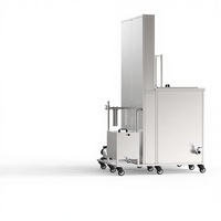 Nettoyeur à ultrasons industriel 264L 360L 540L 960L avec plateforme élévatrice pour l'automobile et les outils