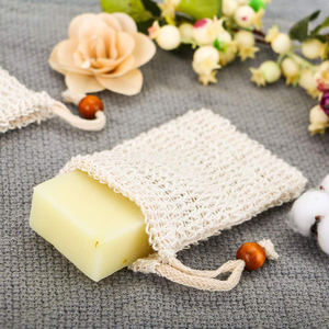 Bolsa de Jabón de Malla Reutilizable Zero Waste, Bolsa para Guardar Jabón, Hecha a Mano, Exfoliante Natural, para Sobrantes de Jabón - Product Image 2