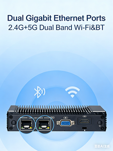 Mini PC Industrial Integrado Sin Ventilador Celeron N3160 |   Doble LAN y Doble Pantalla <span class=keywords><strong>para</strong></span> Punto de Venta, Cajero y Terminales de Autoservicio - Product Image 3