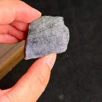 Saphir d'eau naturel pleochroïme violet-bleu, qualité facettage, minéraux bruts, Iolite