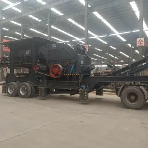 Mobile cingolato Stazione di Frantumazione, Trached Pietra Breaker - Product Image 1