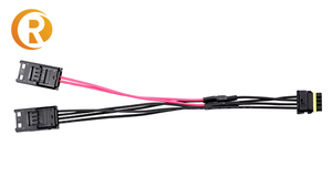 Wholesale wire harness 2.54mm JST/Molex connector 4 pin out to 6 pin cable assembly - Product Image 5