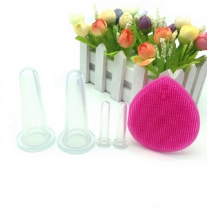 <span class=keywords><strong>Kit</strong></span> de ventouses en silicone solide de haute qualité, outil de raclage à aspiration sous vide pour la relaxation des tissus profonds et la réduction de la <span class=keywords><strong>cellulite</strong></span>, usage domestique - Product Image 6