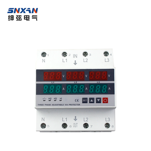 Ev Tipi MCB Akıllı Devre Kesici Güç Hattı Koruması Üç Fazlı VA Koruyucu 3P+N - Product Image 1