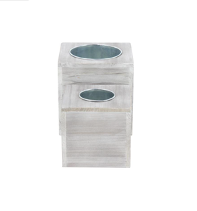 JUNJI Jardinières <span class=keywords><strong>en</strong></span> <span class=keywords><strong>bois</strong></span> Boîte décorative d'intérieur Boîte à fleurs rectangulaire <span class=keywords><strong>en</strong></span> <span class=keywords><strong>bois</strong></span> - Product Image 2