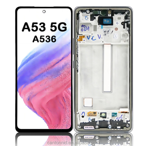 Schermo Tattile Amoled con Cornice per <span class=keywords><strong>Samsung</strong></span> A53 5G A536 - Product Image 1