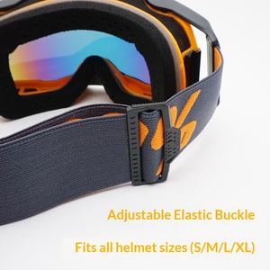 Nuove Lenti per Occhiali da Moto HD Antivento Antiesplosione a Sgancio Rapido Lenti a Specchio con Telaio Completo per Sport Equestri - Product Image 4