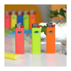 Briquet à gaz électrique jetable avec logo personnalisé, jouet en plastique de haute qualité, briquet sur fusée, rechargeable