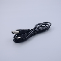 Cable de Carga Trenzado Tipo A a Mini B 2.0, Cable Mini USB para Reproductor MP3, Controlador de PS3, GPS, Playstation 3, PDA, Datos