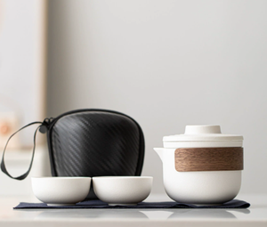 Bộ ấm chén trà gốm sứ du lịch cá nhân phong cách Trung Hoa - Product Image 2