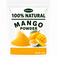 Poudre de mangue lyophilisée 100% pure et naturelle, qualité alimentaire, vente en gros pour smoothies, pâtisseries, boissons, yaourts, OEM