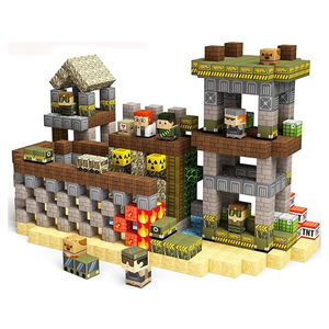 העולם שלי פאזל מגנטי בלוק פאזל מגנטי לבנות מגנטים מיני צעצועים - Product Image 3