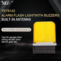 YET6142 Sicherheits-Bewegungsmelder-Warnleuchte AC 12V bis 220V Elektrisches Torzubehör LED-Stroboskop-Blitzlampe mit Summer