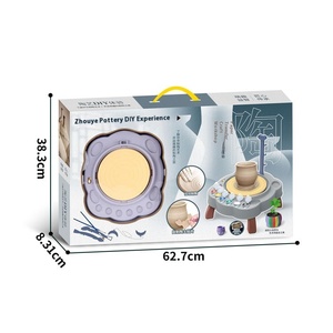Máquina de Cerámica Eléctrica YiFan ZY110, Juego de Arcilla Blanda, STEM, Cognición, Pintura DIY, <span class=keywords><strong>Juguete</strong></span> para Niños, Fabricación de Cerámica Educativa en 3D - Product Image 4