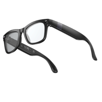 Lunettes IA à prix compétitif et rentables, vidéo 1080P, stockage 4 Go, batterie 300 mAh pour l'enregistrement vidéo, la photographie et la traduction