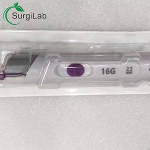 Aiguille de biopsie entièrement automatique 18G avec aiguilles coaxiales pour l'inspection des tissus mous, consommables médicaux jetables pour la biopsie de la prostate - Product Image 4