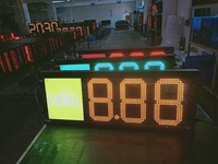 Affichage numérique et écrans personnalisés télécommandés, affichage LED pour l'extérieur, Tube rouge, vert, jaune, à vendre