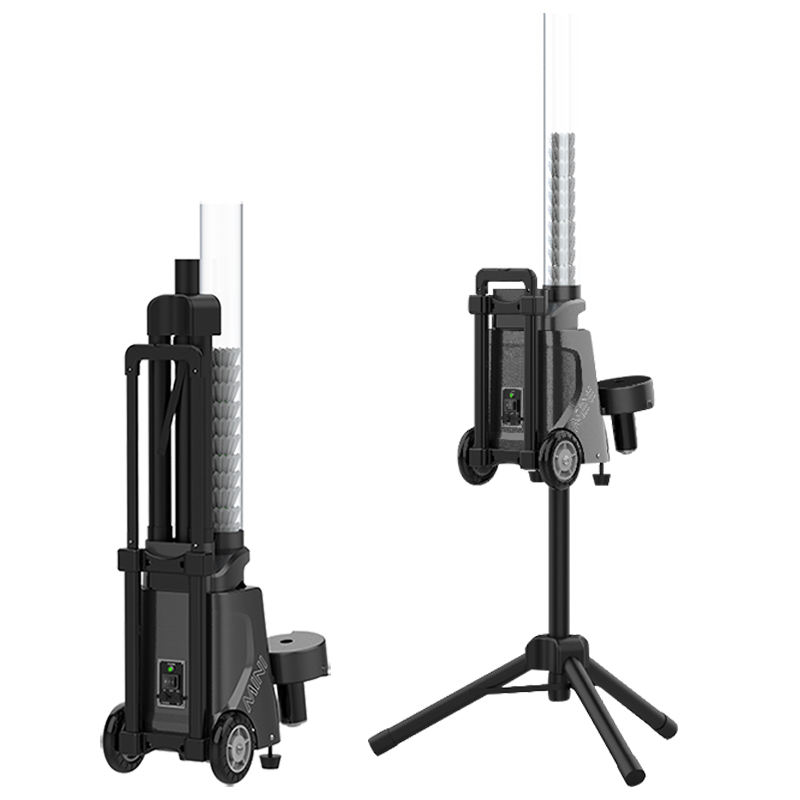 Hot Sale Automatic Badminton Serve Machine Badminton Trainer Training Machine With Variable Speed Shallow and Deep Balls