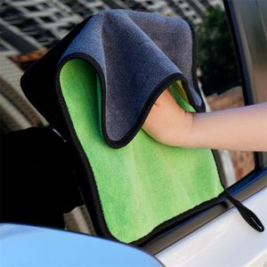 Toalla de microfibra de secado rápido de doble cara trenzada cuadrada para lavado de coches, técnica de tejido retorcido para recogida de agua, directo de fábrica - Product Image 5