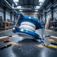 Compensateur flexible ondulé en PTFE pour transfert de liquide au brome