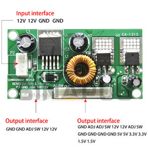 Módulo de fuente de alimentación de TV LED de alta calidad, placa de alimentación reductora de 12V a 5V a 3,3 V de 1,5 V a V para herramienta de reparación de LCD - Product Image 2