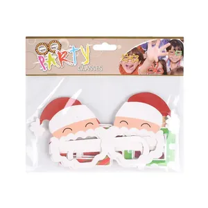 แว่นตาปาร์ตี้ลายซานตาคลอส แพ็ค 3 ชิ้น สำหรับงานเทศกาลวันหยุด - Product Image 2