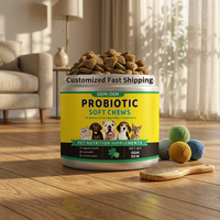VitaFit Probiotic Soft Chews pour chiens : Soutien digestif et intestinal, renforcement immunitaire pour la digestion sensible