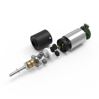 Moteur à courant continu miniature Zhaowei 24 mm 24 V avec réducteur pour distributeurs automatiques