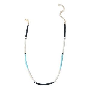 Collar de Piedras Naturales Estilo Europeo Americano, Gargantilla de Piedra Lunar, Collar de Perlas de Agua Dulce en Capas, Diseño de Moda Urbana - Product Image 4