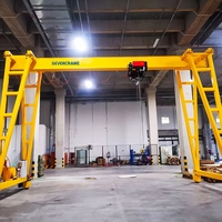 Pont roulant monopoutre de 16 tonnes avec palan électrique, moteur haute efficacité et télécommande pendentif/sans fil pour usage extérieur (bûches)