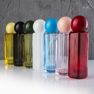 ขวดน้ำหอมแก้วทรงสี่เหลี่ยมใส ดีไซน์ใหม่ ขนาด 30 มล. 50 มล. แบบหนา รีฟิลได้ พร้อมฝาเกลียวปิดสนิท - Product Image 5