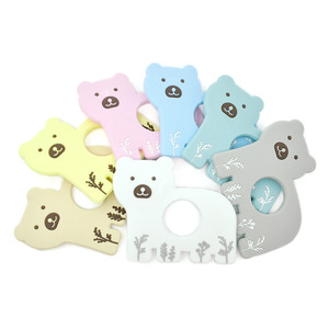 ของเล่นซิลิโคนรูปหมีขั้วโลกสำหรับเด็กทารก 0-24 เดือน ของเล่นนุ่มพร้อมดีไซน์สองด้าน ใช้ได้ทั้งเด็กชายและเด็กหญิง - Product Image 2
