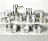 Boîte en métal cylindrique ronde de qualité alimentaire, scellée, anti-humidité, pour l'emballage de biscuits, bonbons, noix et produits secs