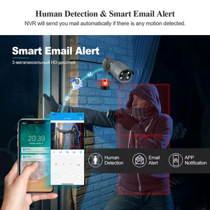 Techage 16CH H.265 4MP POE AI <strong>Color</strong> Night Vision <strong>Security</strong> <strong>Camera</strong> System With Two-Way Audio CCTV Intelligent Human Detection - Product Image 5