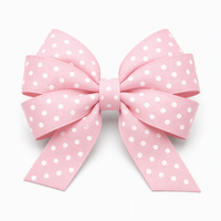 Noeuds en ruban gros-grain imprimé Papillon pour emballage cadeau, décoration de mariage, fête, emballage de nœuds pour cheveux, couleurs personnalisées disponibles