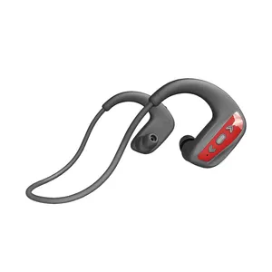 IPX8防水蓝牙耳机，带16GB内置内存良好质量降噪游泳运动无线耳机