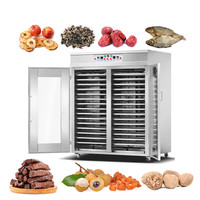 Déshydrateur alimentaire industriel, four de séchage à 16 plateaux, acier, laboratoire, sécheur de fruits et légumes, machine de déshydratation