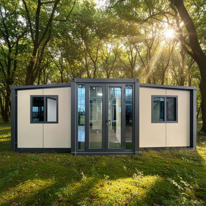 Maison conteneur de luxe en acier préfabriquée, personnalisable, mobile et extensible, de 40 pieds ou 20 pieds, pour villa, bureau, immeuble, <span class=keywords><strong>appartement</strong></span>, étanche - Product Image 1