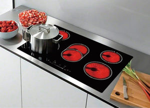 <span class=keywords><strong>Four</strong></span> électrique de haute qualité avec 5 brûleurs plaque de cuisson à induction en cristal appareils ménagers cuisinière à infrarouge - Product Image 4