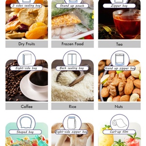 Bolsas de Embalaje de Alimentos Congelados de Plástico Laminado Termosellado Impresas Personalizadas, a Prueba de Fugas, de Nailon, con Sellado de 3 Lados, para Carne, Pescado, Camarones - Product Image 5