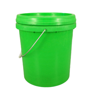 Seau en plastique coloré <span class=keywords><strong>de</strong></span> 20 litres avec couvercle en plastique - Product Image 4