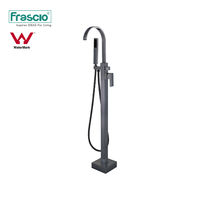 Frascio moderne salles de bains douches en laiton robinet de douche pour baignoire or Rose robinet salle de bain tête douche colonne robinet ensemble