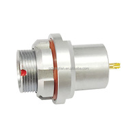 TT F Series Venta al por mayor CE ROHS Receptáculo de montaje en panel DBP DBPU 102 Z051 130 + Conector circular de 2 pines para audio y video